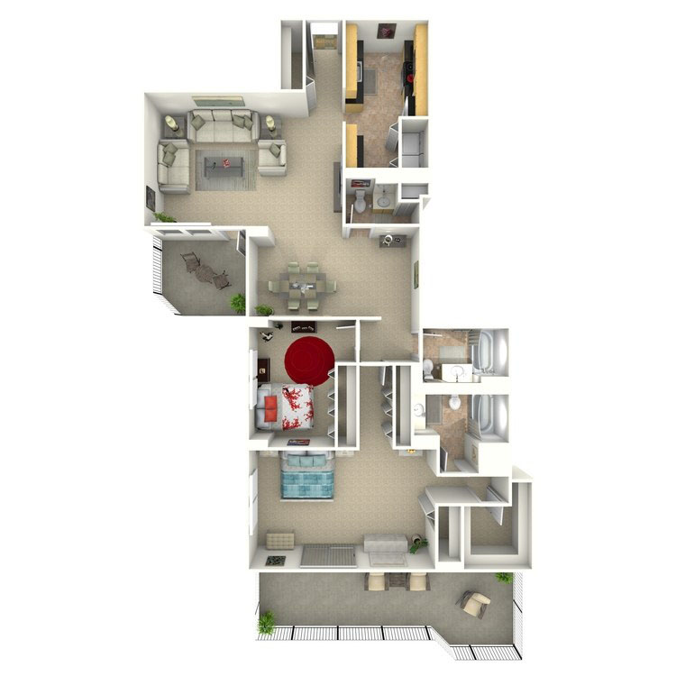 Floor plan image of Parker