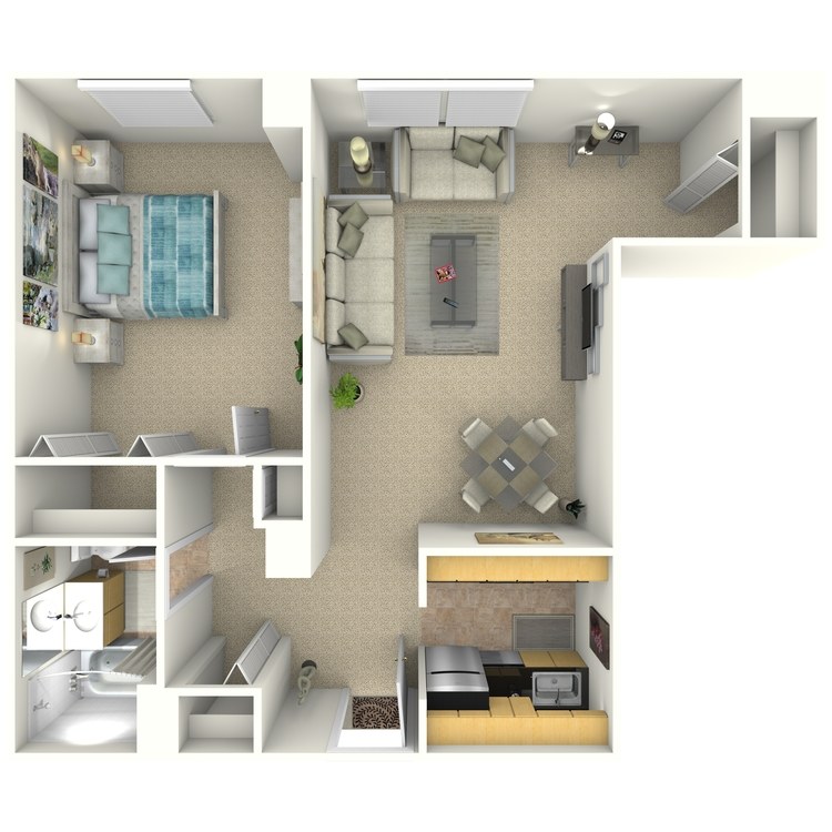 Floor plan image of Benson