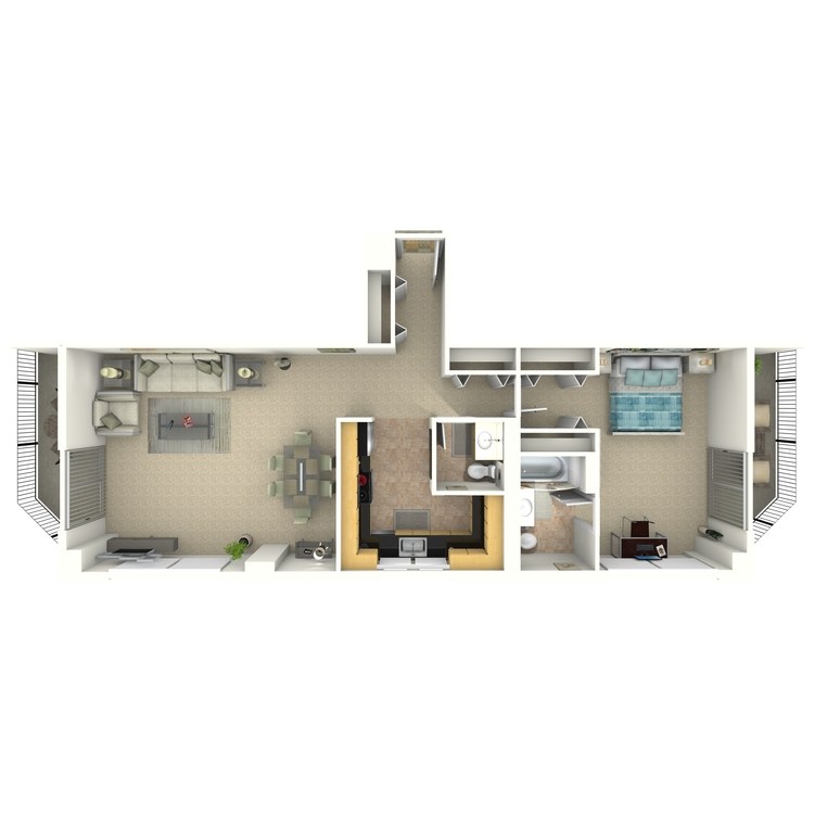 Floor plan image of Harrington