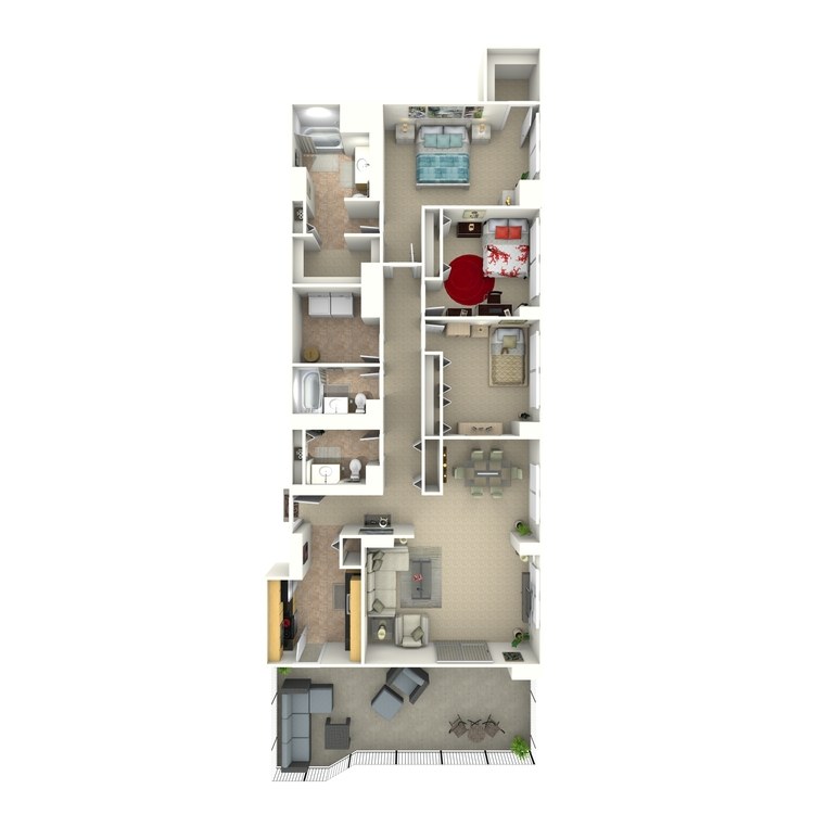 Floor plan image of Owens