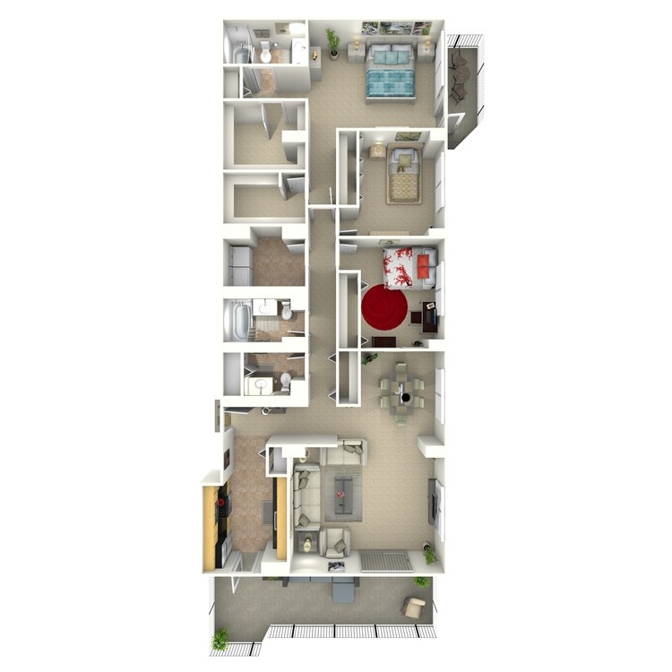 Floor plan image of Quinn
