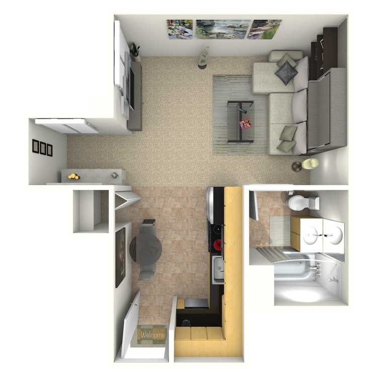 Floor plan image of Upton