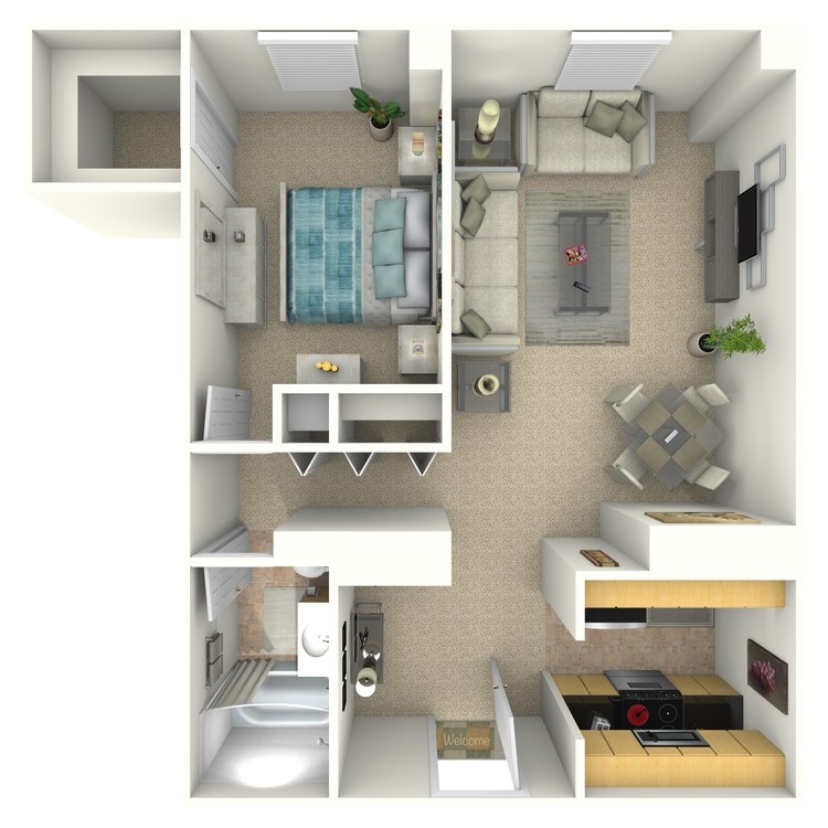 Floor plan image of Irving