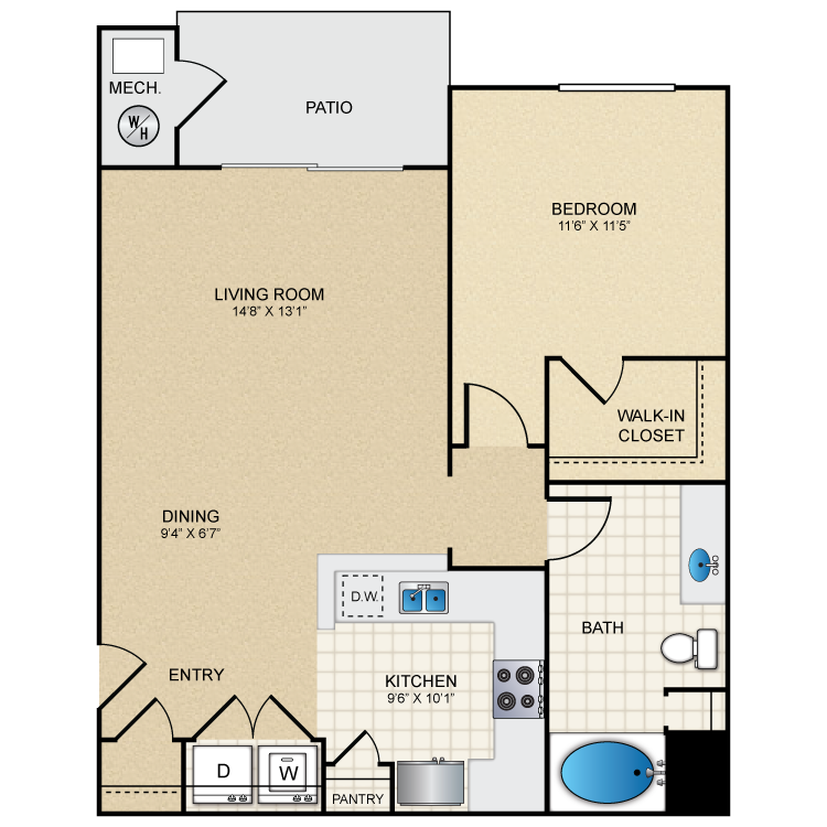 Floor plan image of Juniper