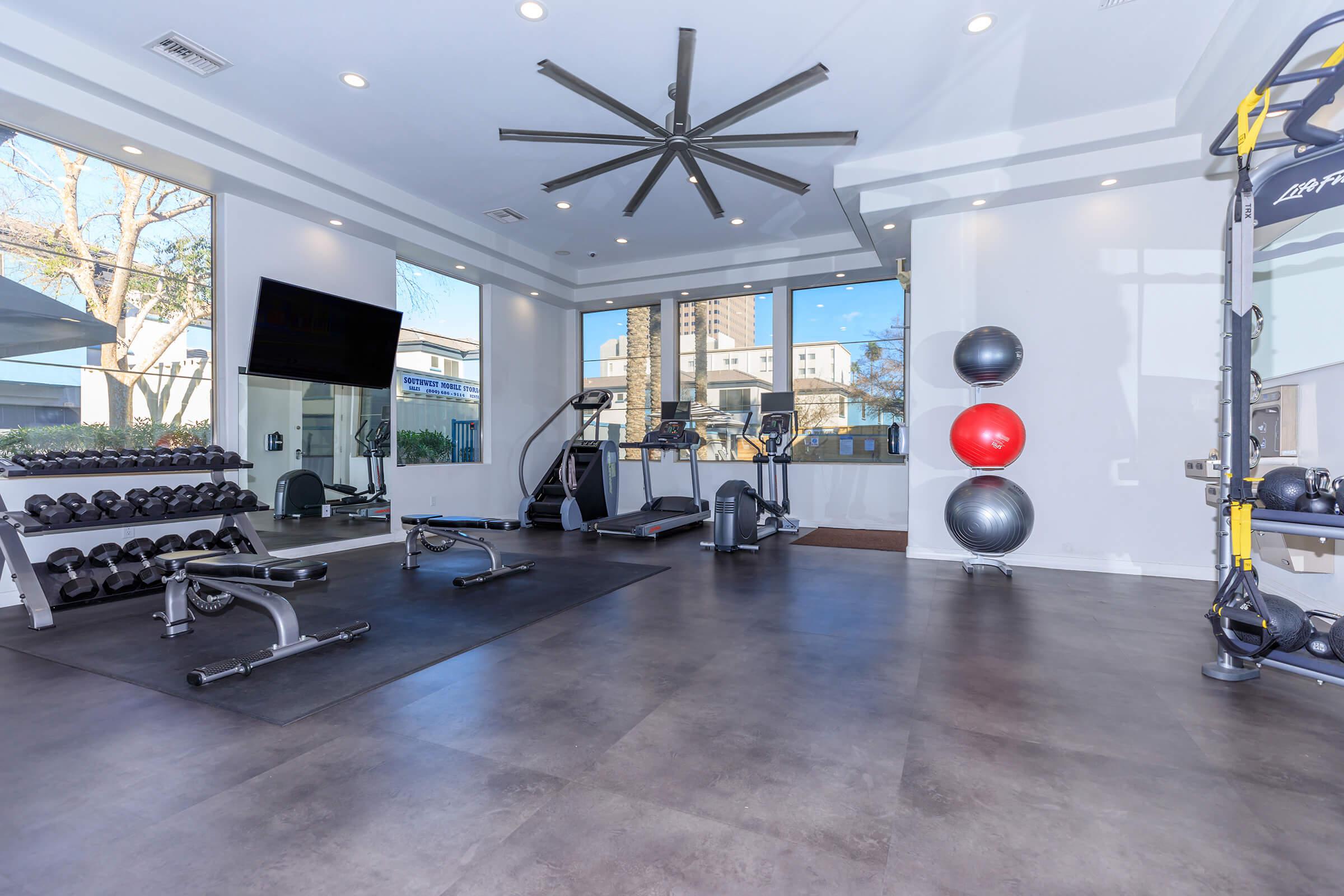 a large room