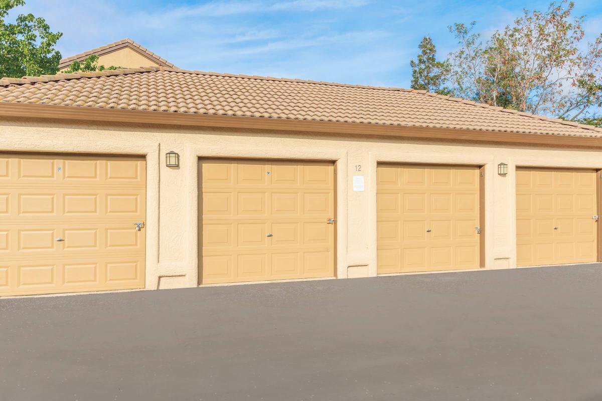 GARAGES AVAILABLE