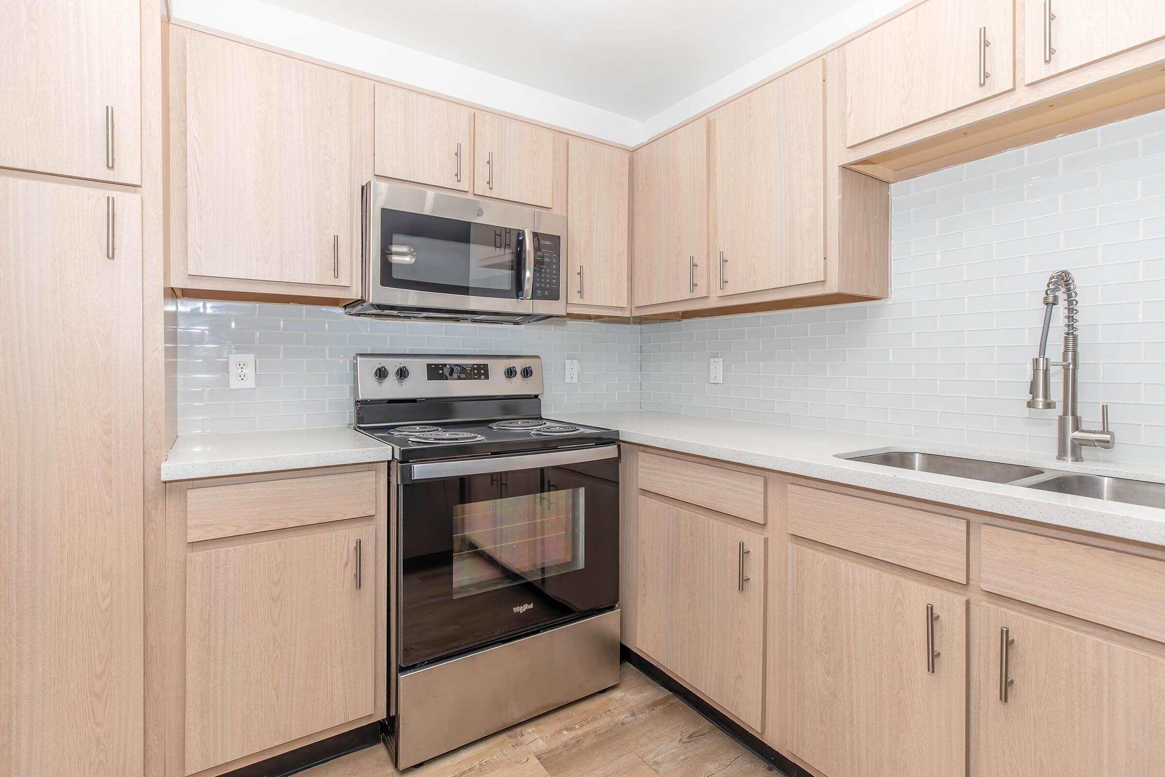 Modern Kitchen with Cabinets