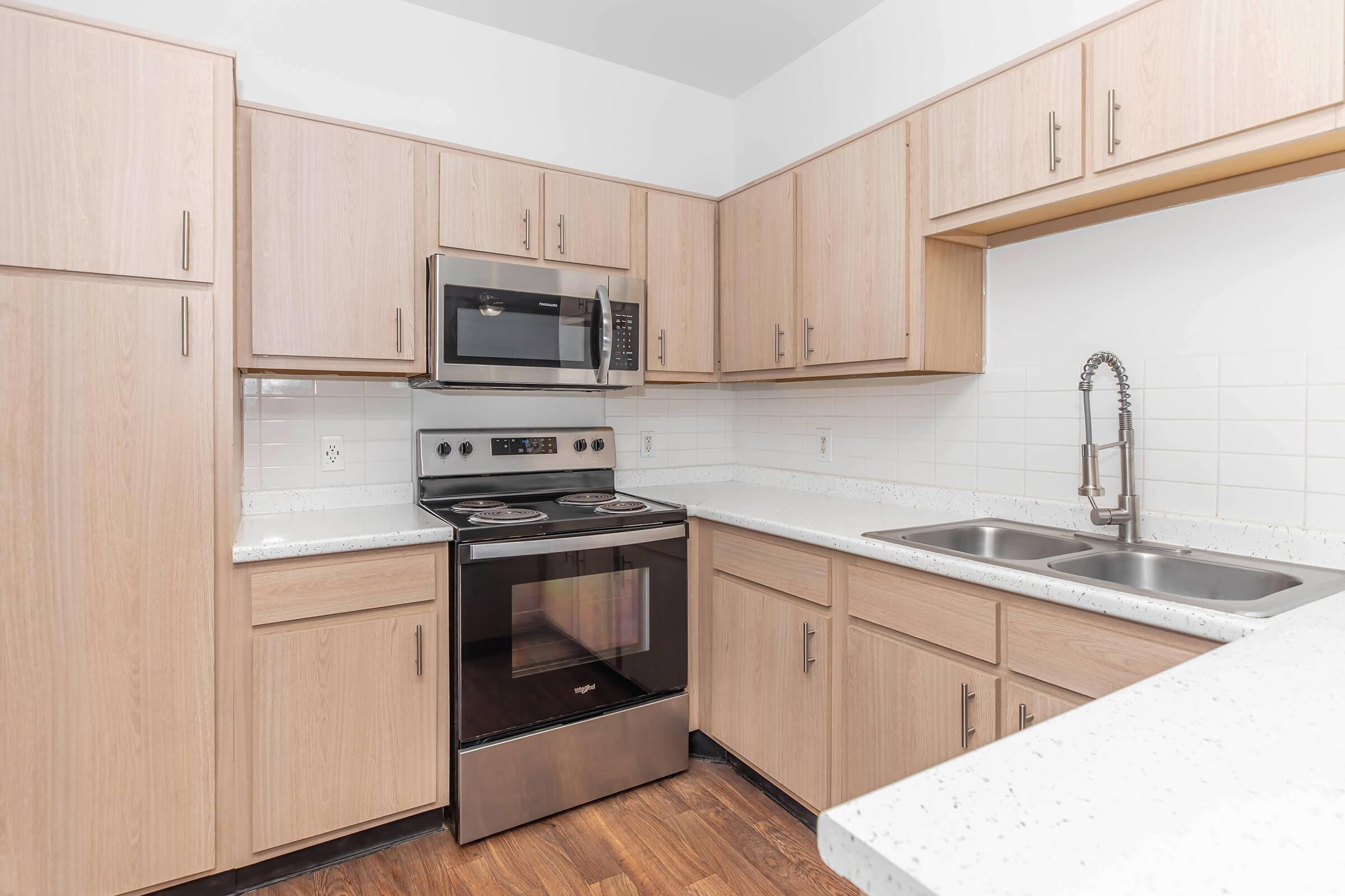 Large Kitchens with Modern Appliances