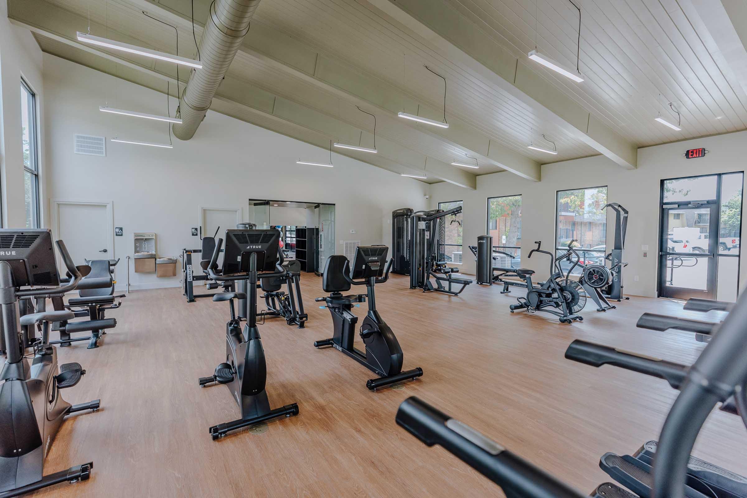 State-of-the-art Fitness Center at Nob Hill Apartments in Nashville, Tennessee