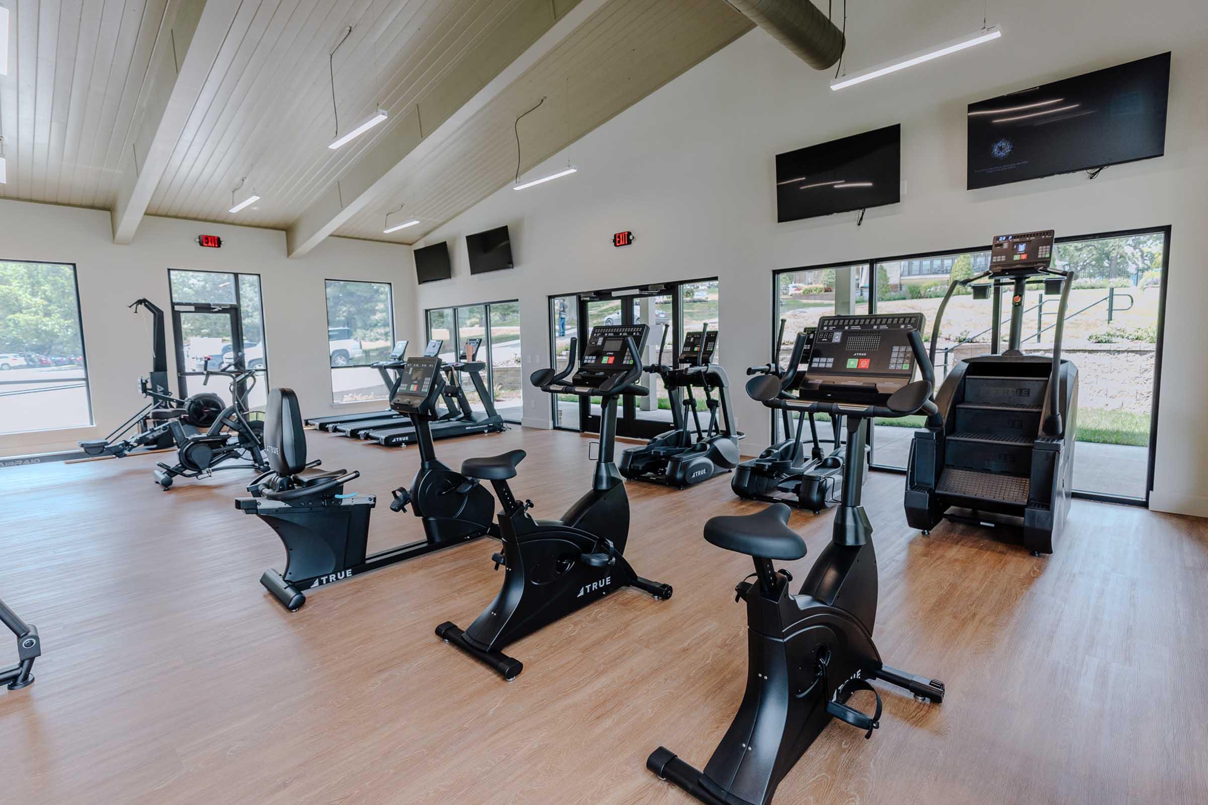 State-of-the-art Fitness Center at Nob Hill Apartments in Nashville, Tennessee.
