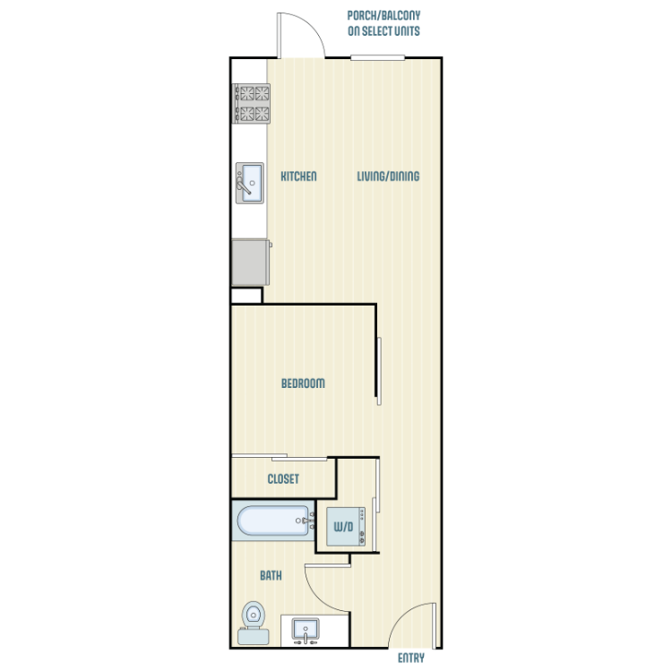 The Hayden floor plan
