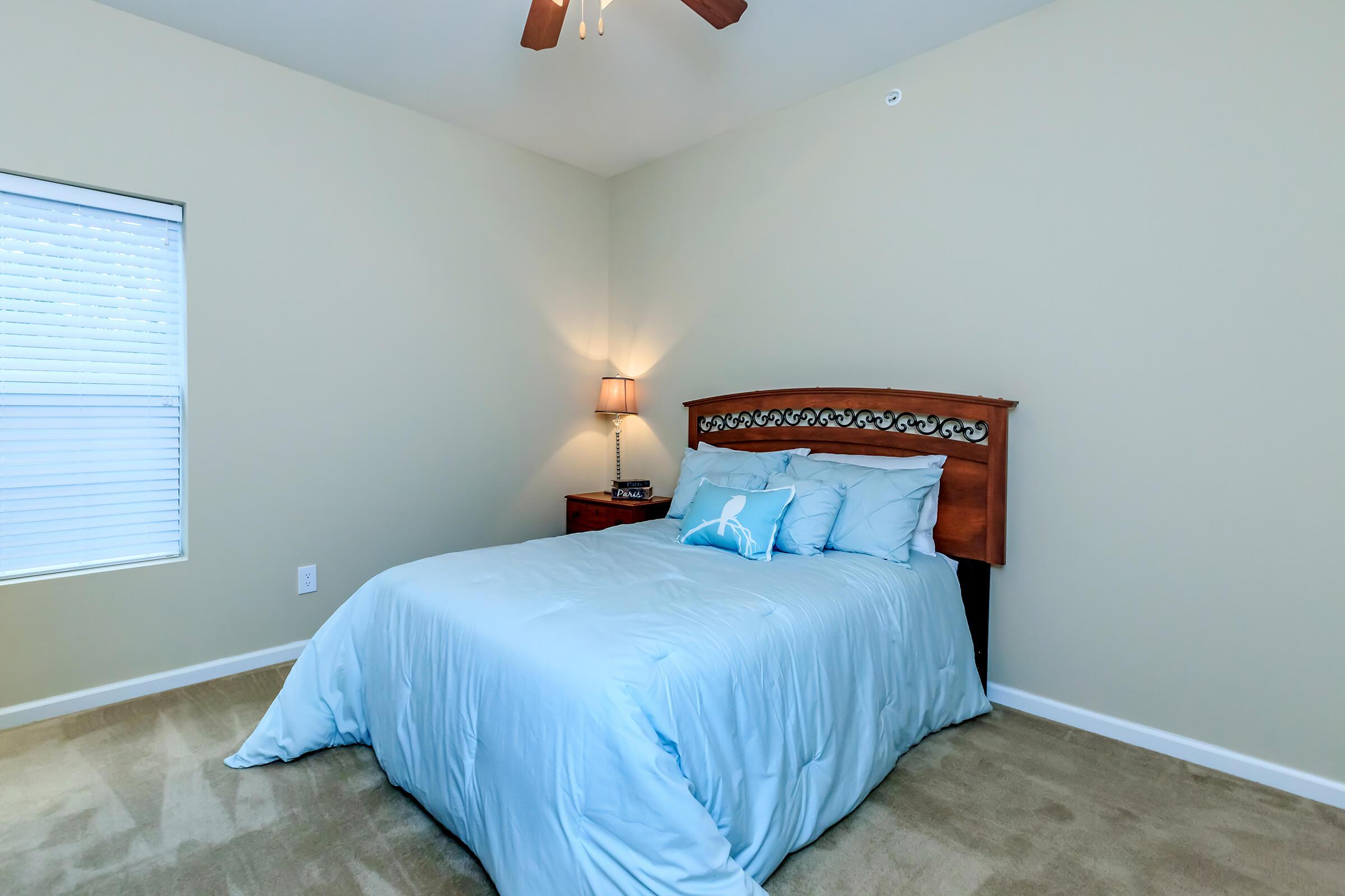 Cozy bedroom at Eagles Crest at Jack Miller in Clarksville, TN