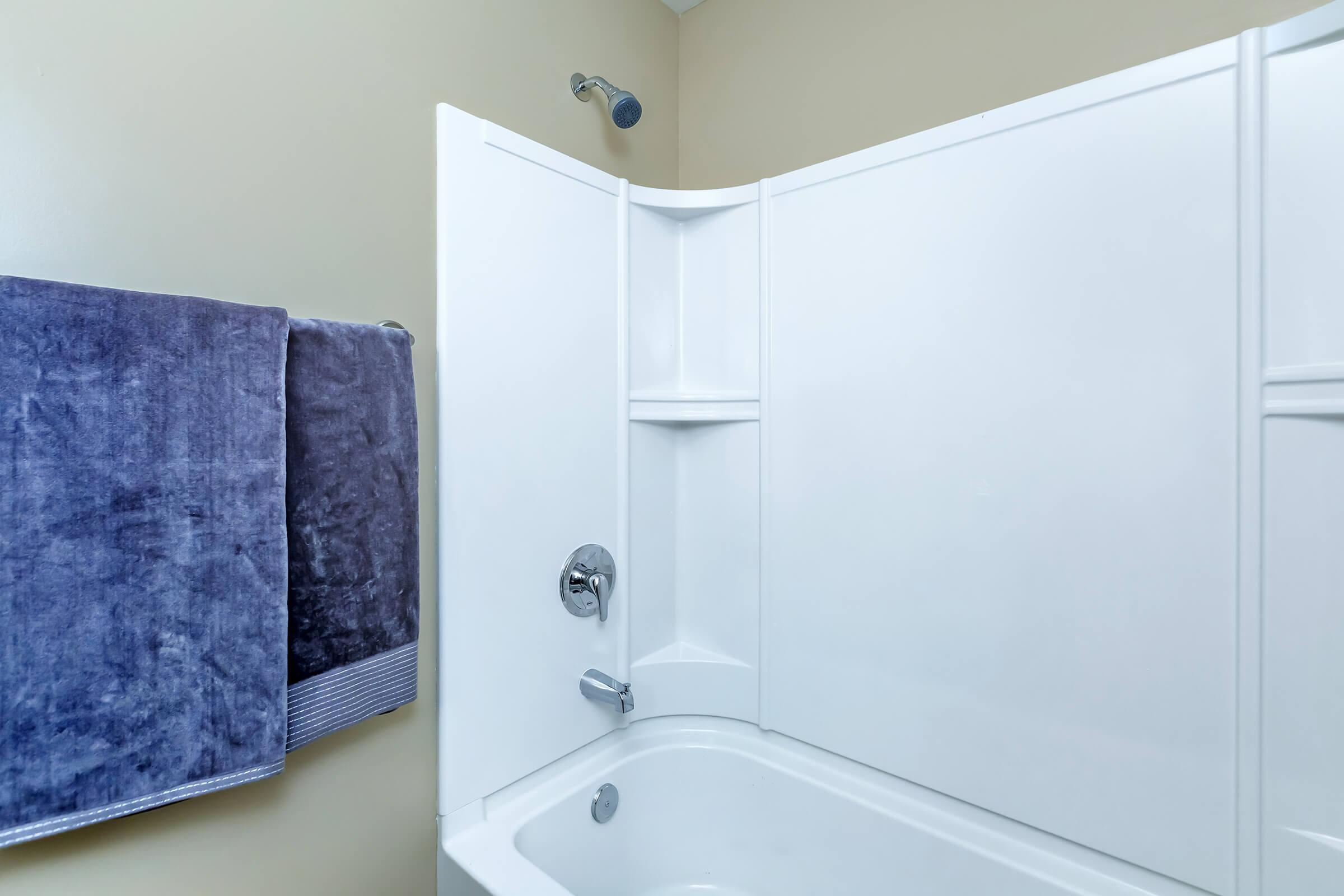 Vast Modern Bathroom at Eagles Crest at Jack Miller in Clarksville, Tennessee