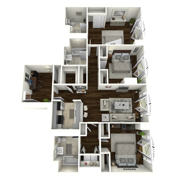 Floor plan image of Bedford