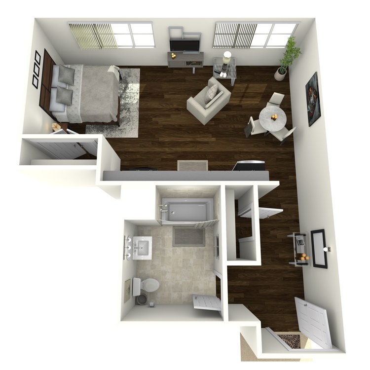 Floor plan image of Saxon