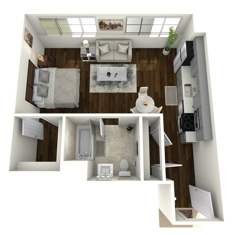 Floor plan image of Bonneville