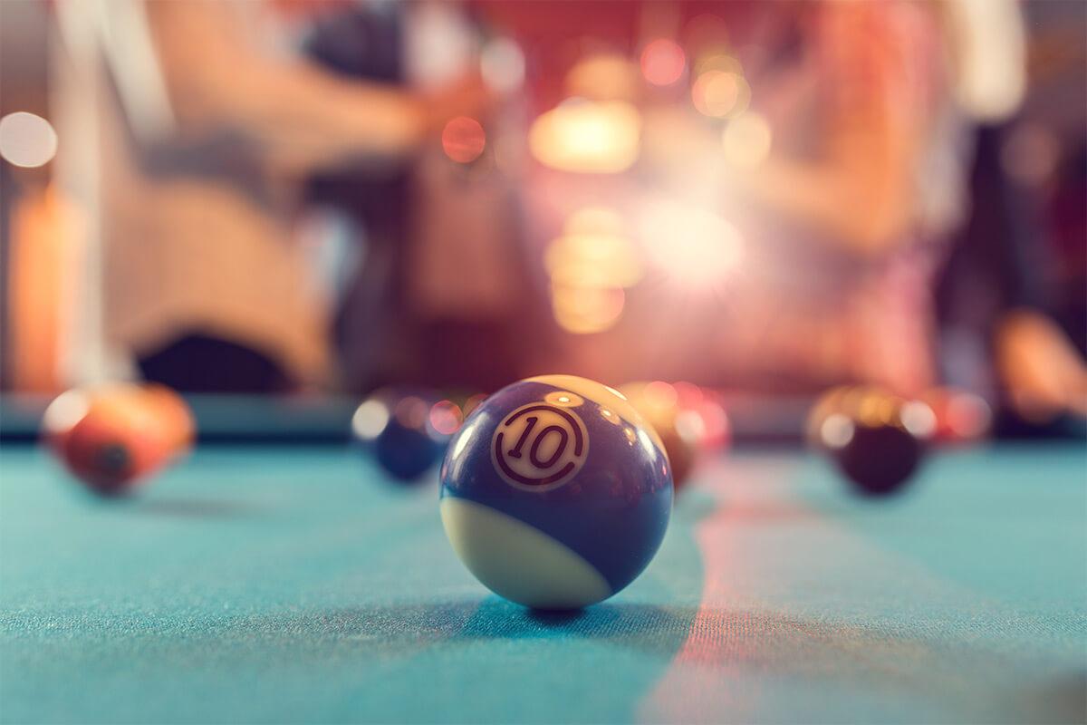 Number 10 billiard ball on the pool table iStock-667384450.jpg