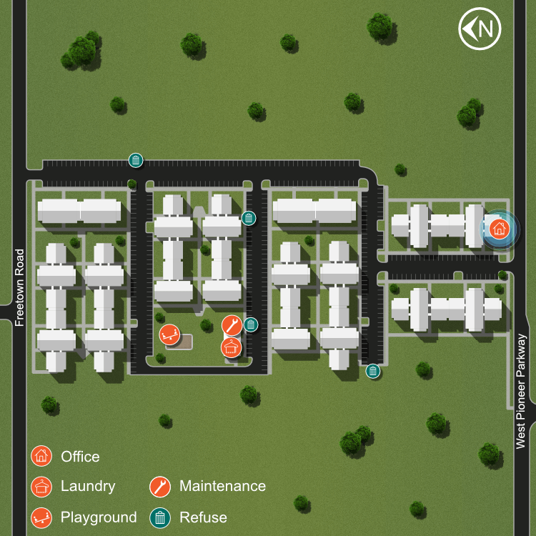 We make every effort to make our website accessible to anybody, especially those with disabilities. If you have question in terms of the relative location of an amenity or apartment home, please give us a call.