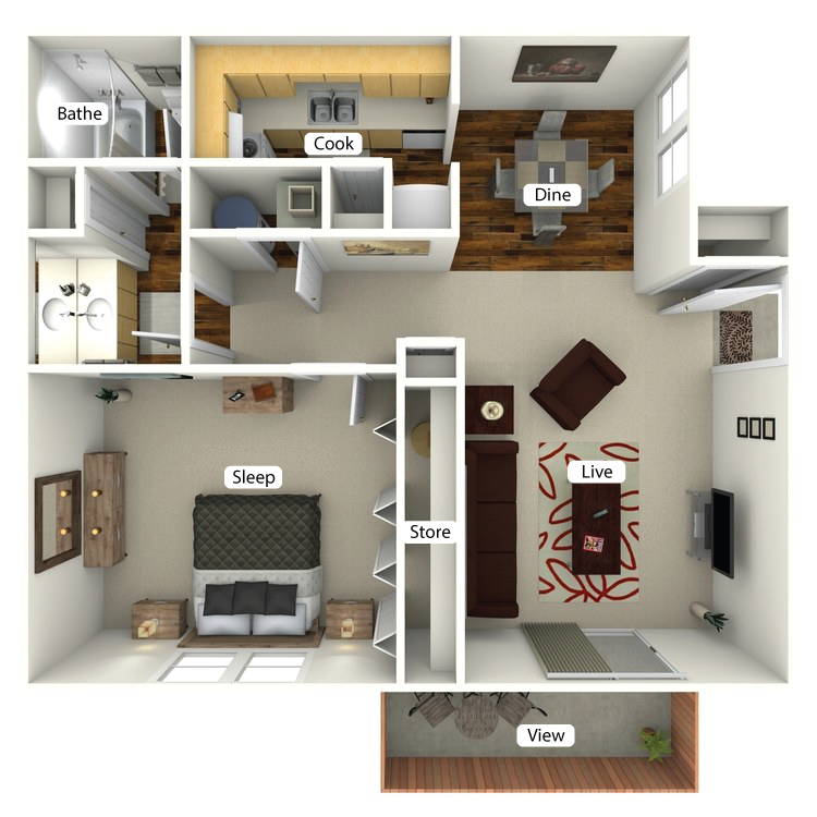 Floor plan image of The Dogwood
