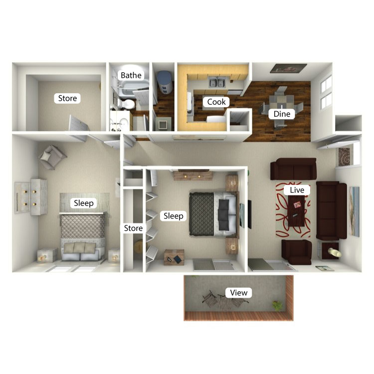 Floor plan image of The Poplar