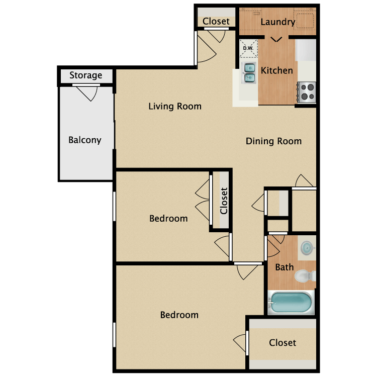 Floor plan image of Plan B