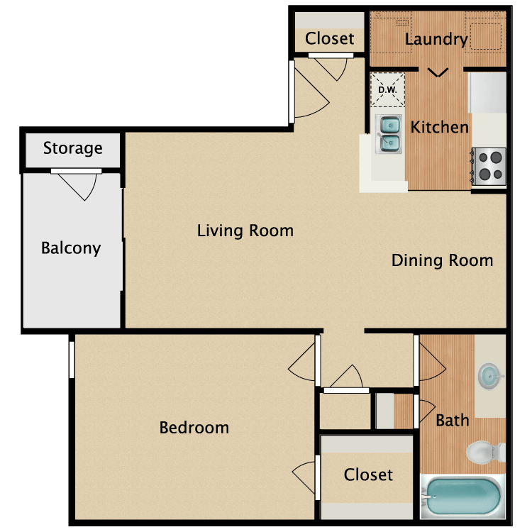Floor plan image of Plan A