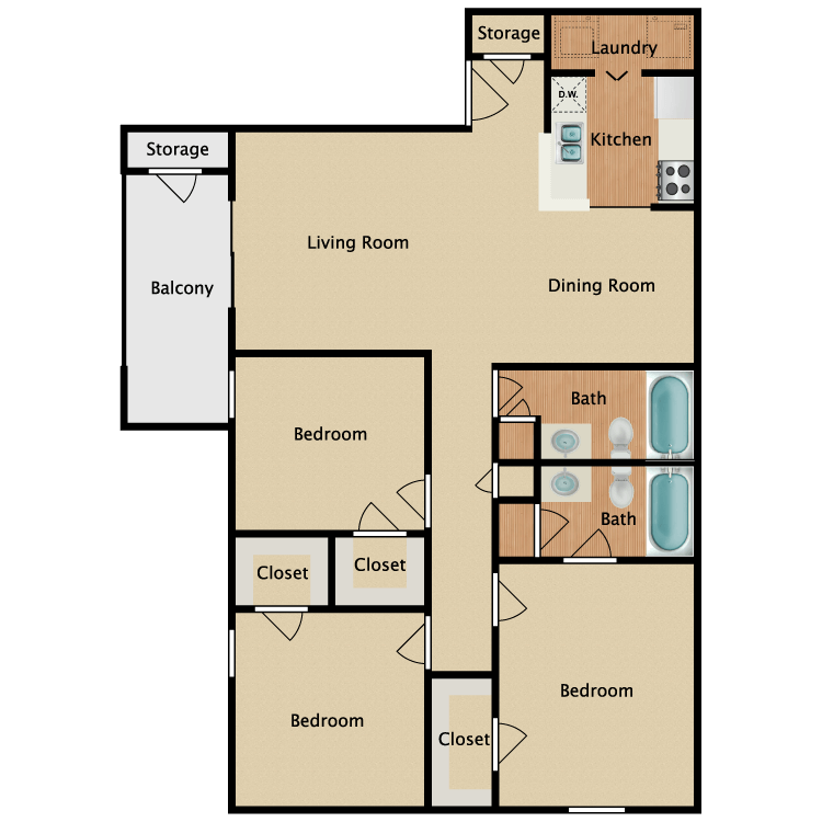 Floor plan image of Plan D