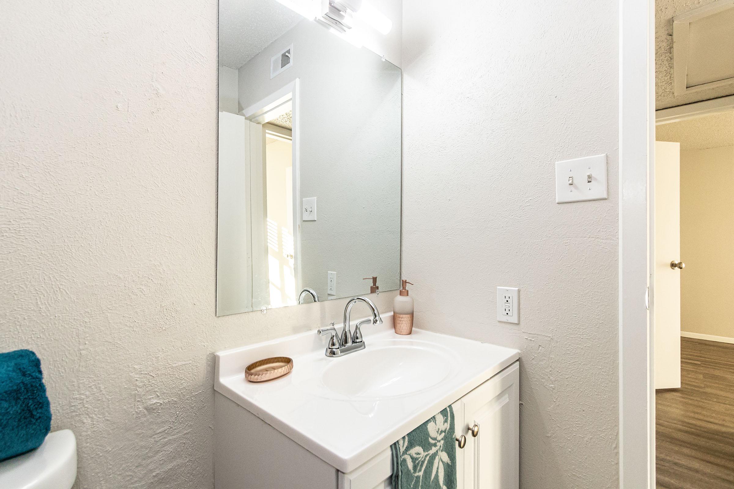 Wash rinse and repeat in your bathroom at The Pointe Apartments