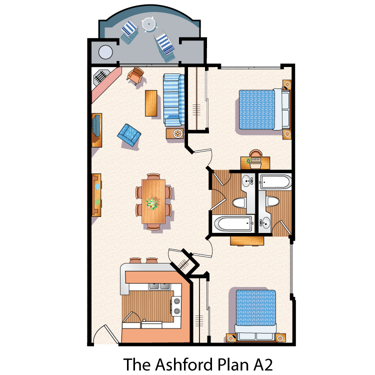 Floor plan image of The Ashford A2