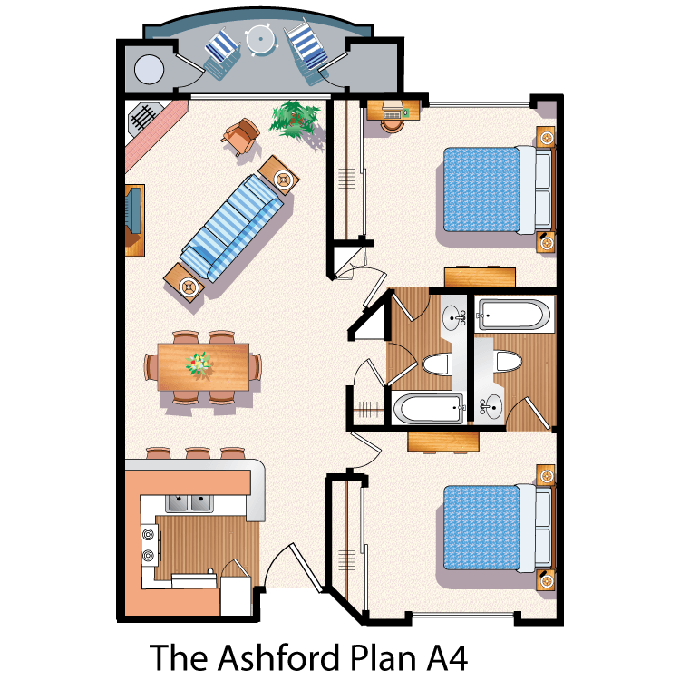 Floor plan image of The Ashford A4