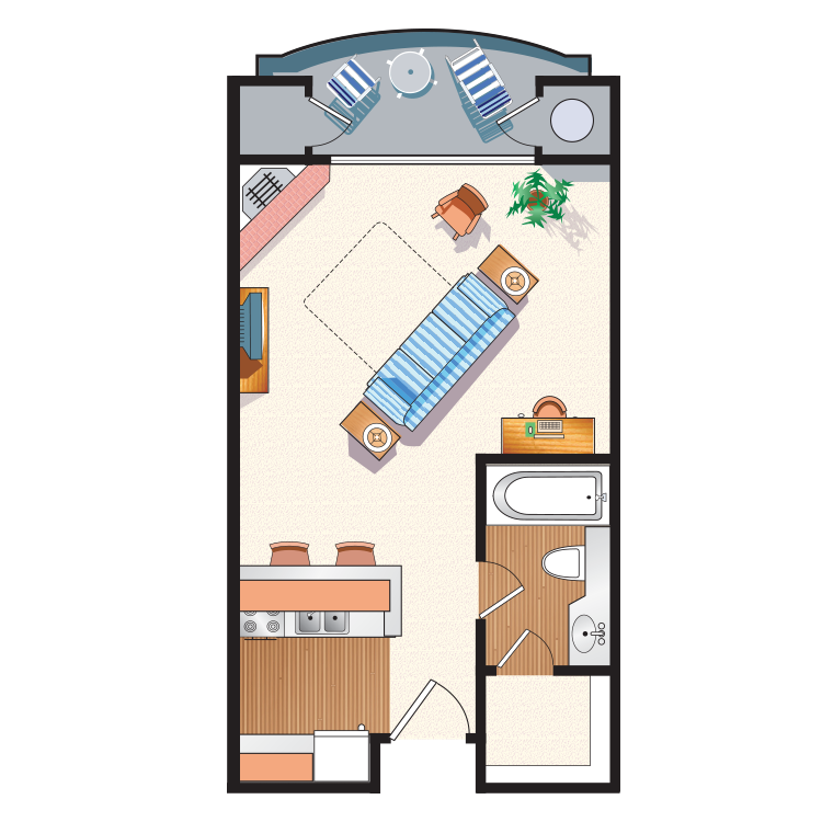 Floor plan image of The Junior J1