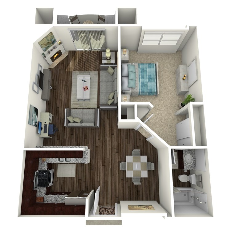 Floor plan image of The Barrington B4