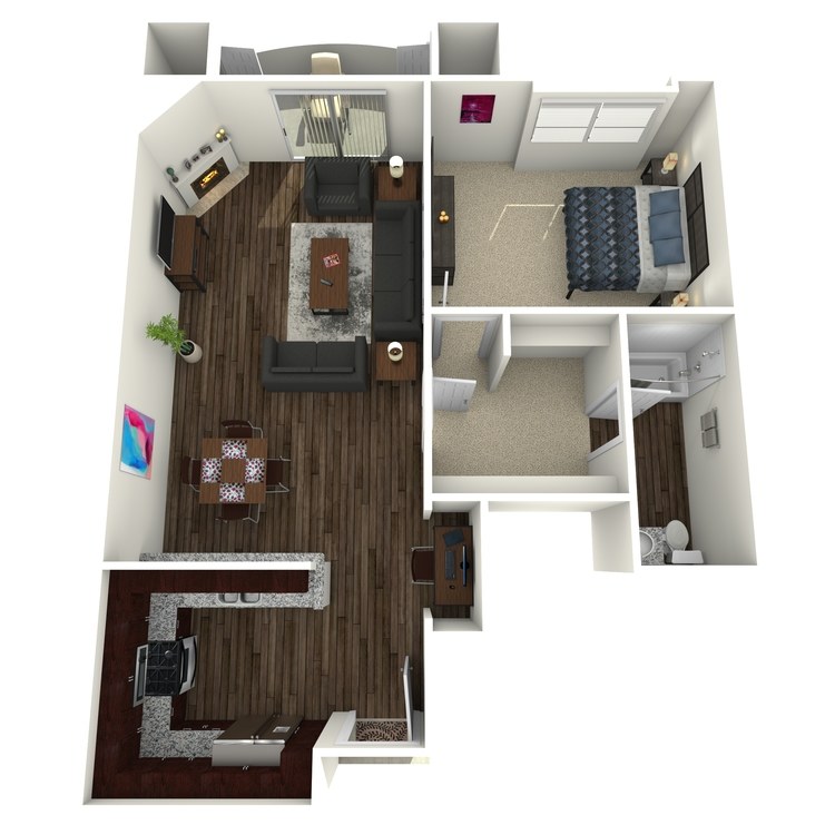 Floor plan image of The Barrington B6