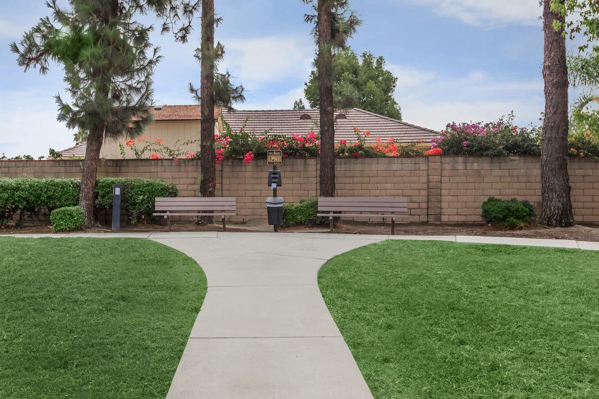 a large lawn in front of a building