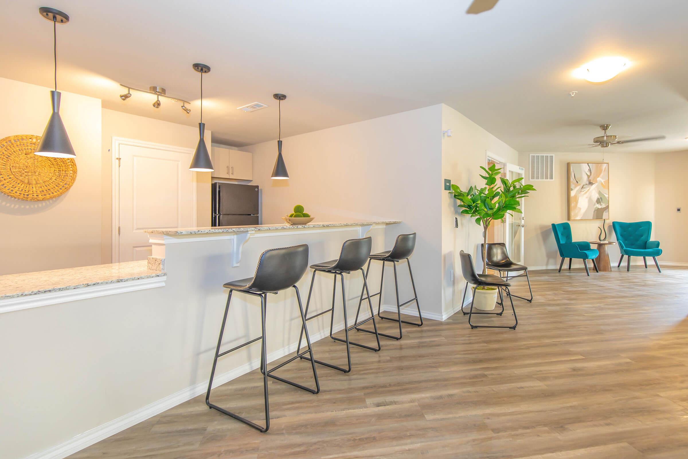 a dining room table