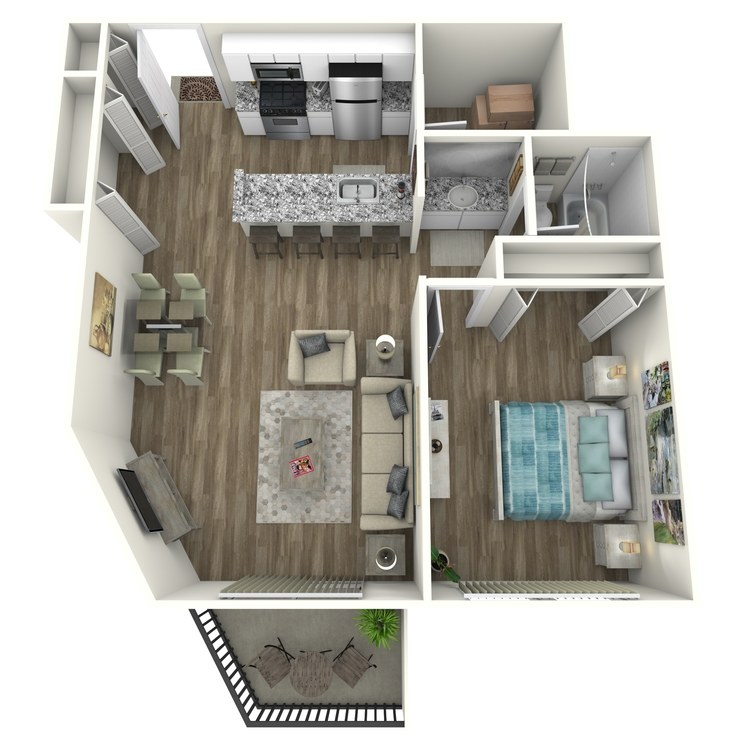 Floor plan image of Downtown