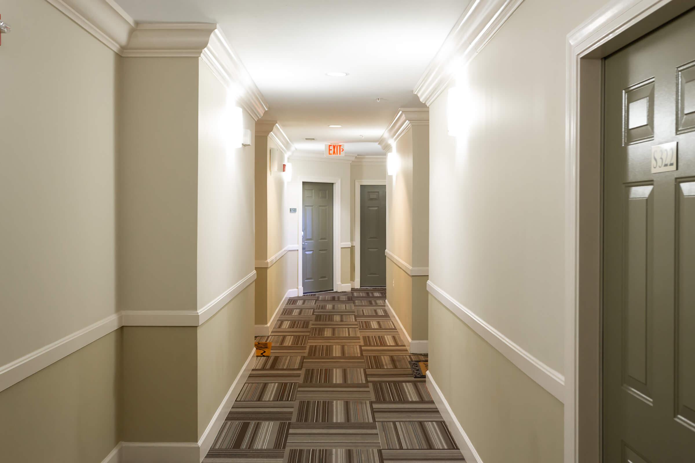 Hallway at The Rothbury in Gaithersburg, MD