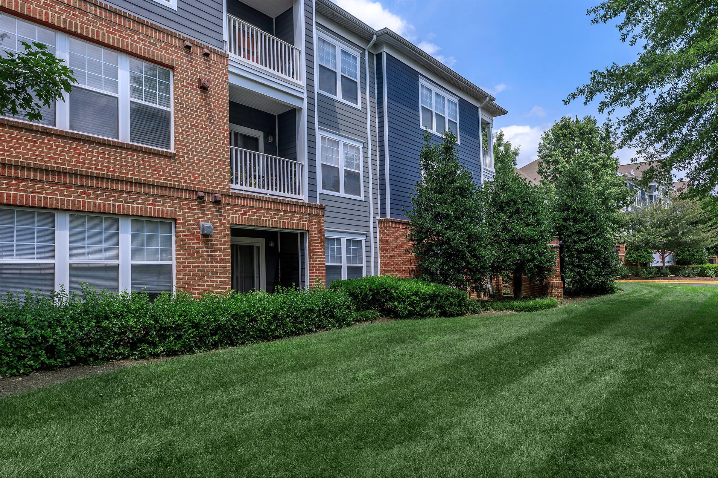 Landscaping at The Rothbury in Gaithersburg, MD