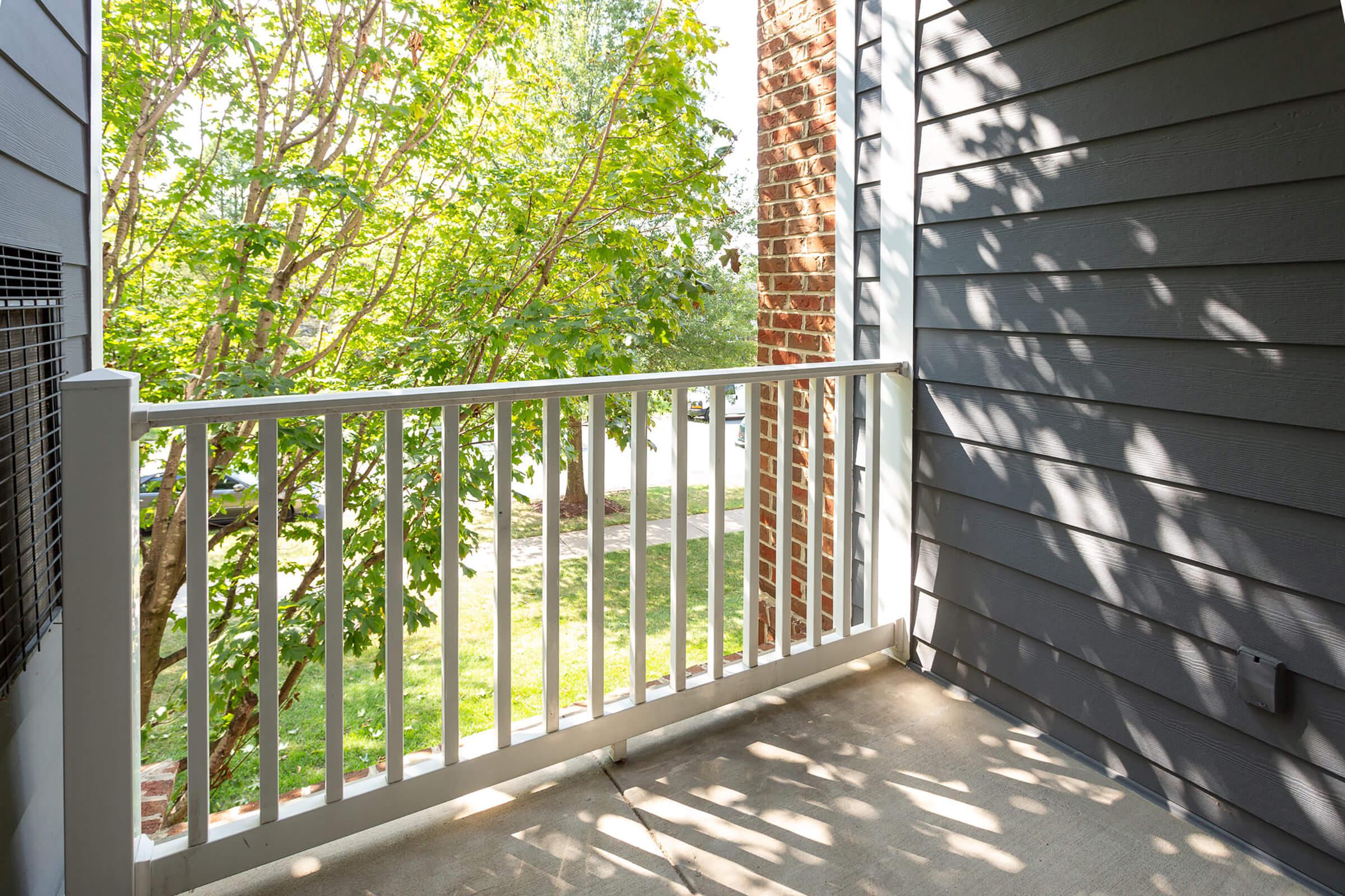 Balcony at The Rothbury in Gaithersburg, MD