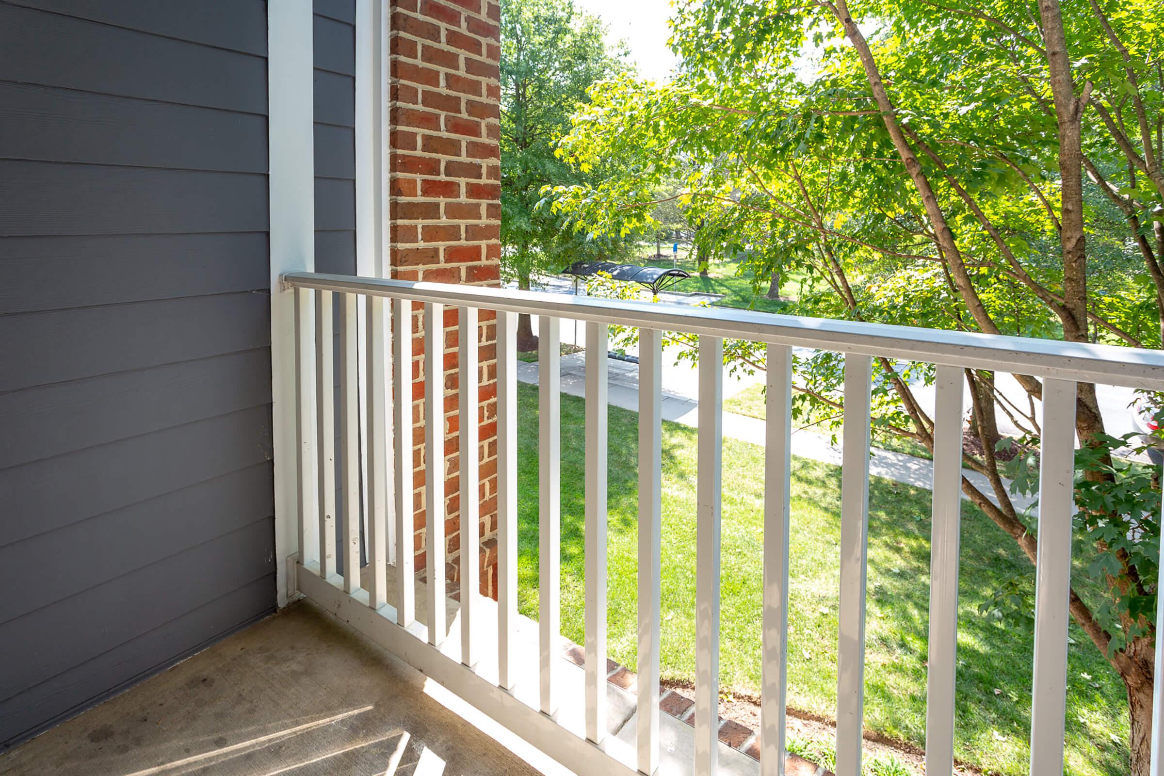 Balcony at The Rothbury in Gaithersburg, MD