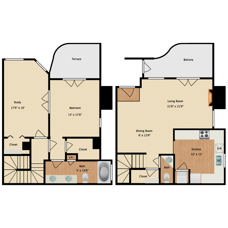 Floor plan image of Barcelona