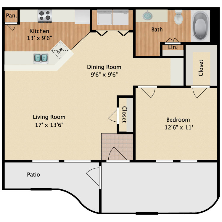 Floor plan image of Bermuda 2