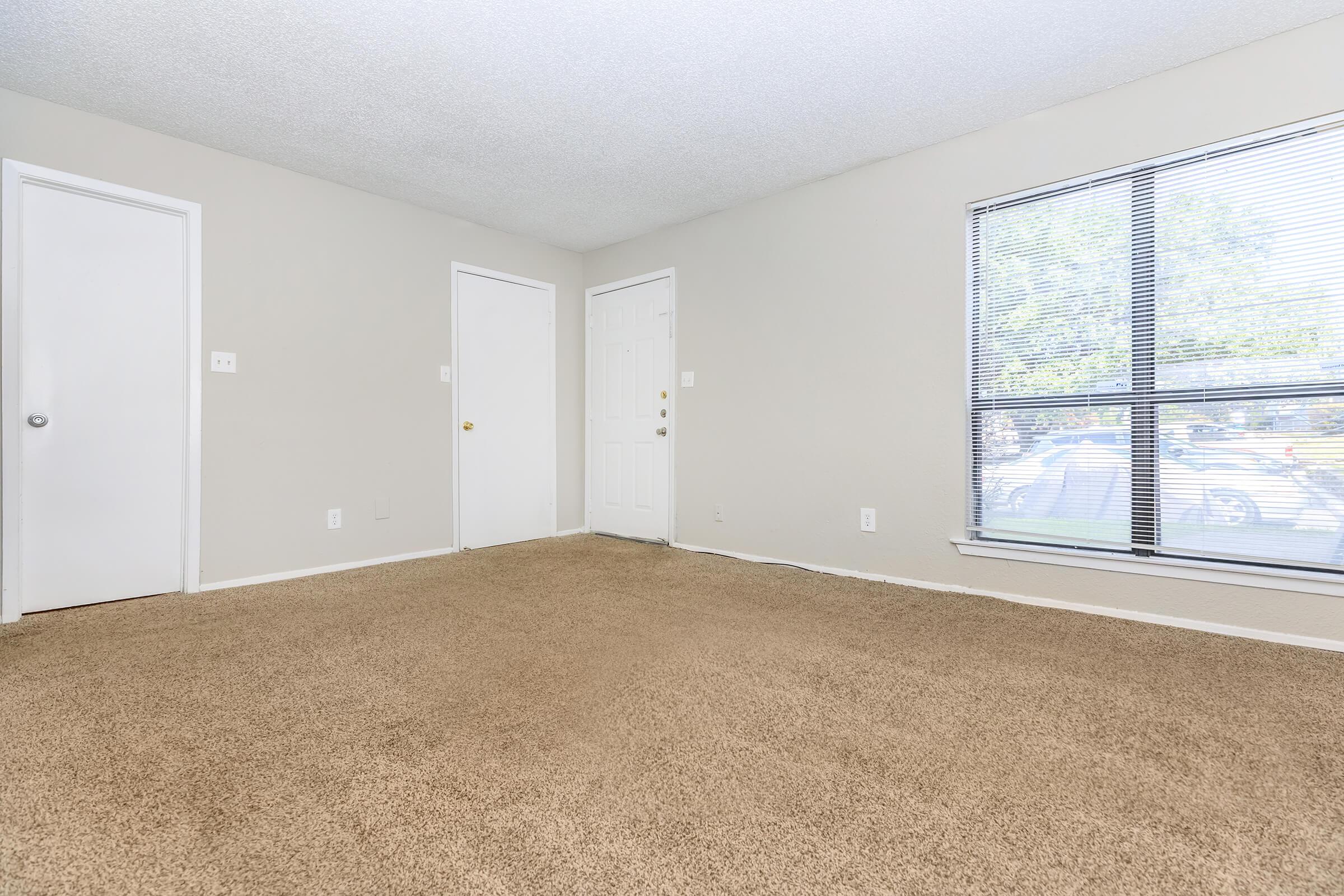 a large bed in a room