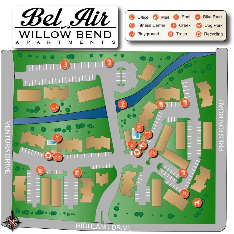 We make every effort to make our website accessible to anybody, especially those with disabilities. If you have question in terms of the relative location of an amenity or apartment home, please give us a call.