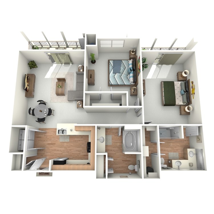 Floor plan image of Coltrane