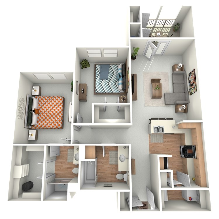 Floor plan image of Dorsey