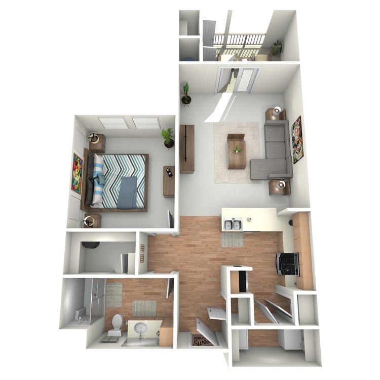 Floor plan image of Miller