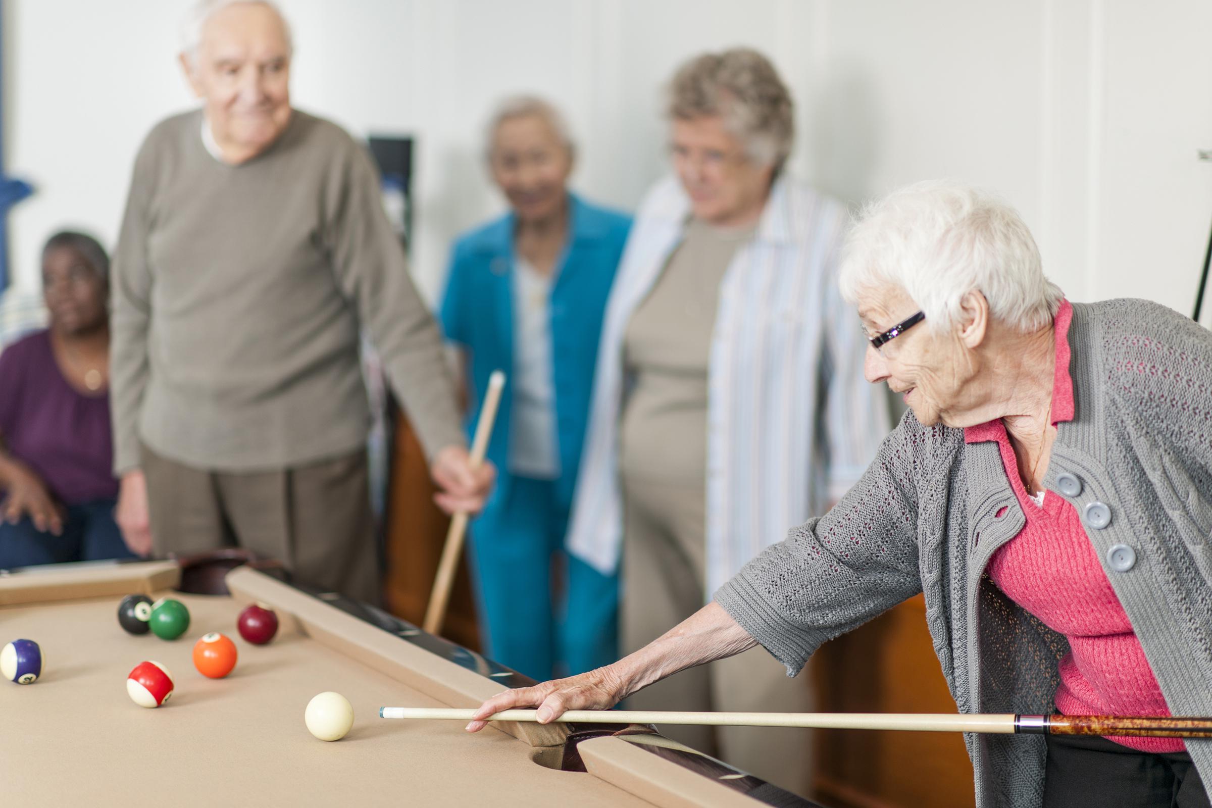 A GAME OF POOL ANYONE?