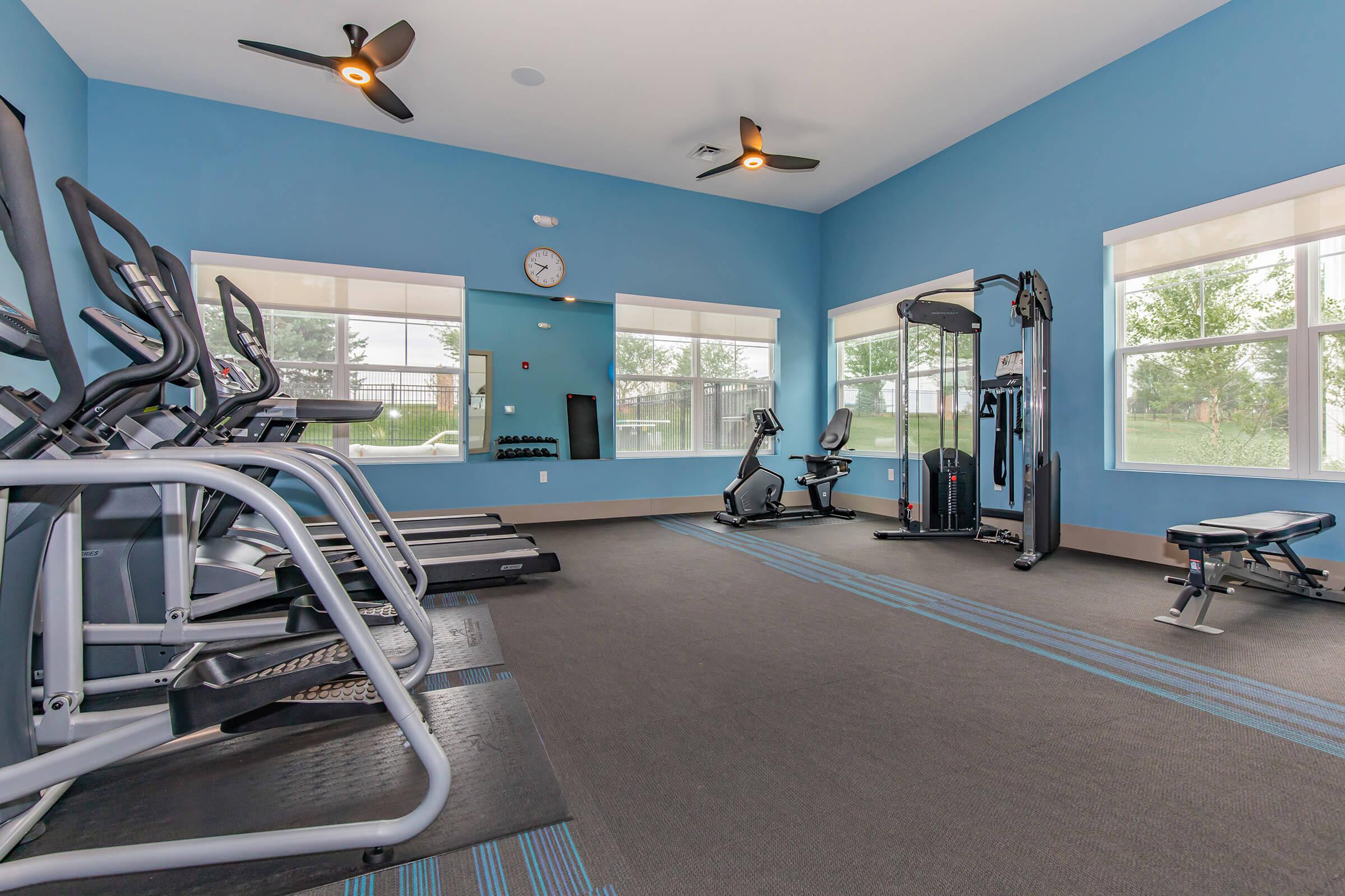 STATE-OF-THE-ART FITNESS CENTER