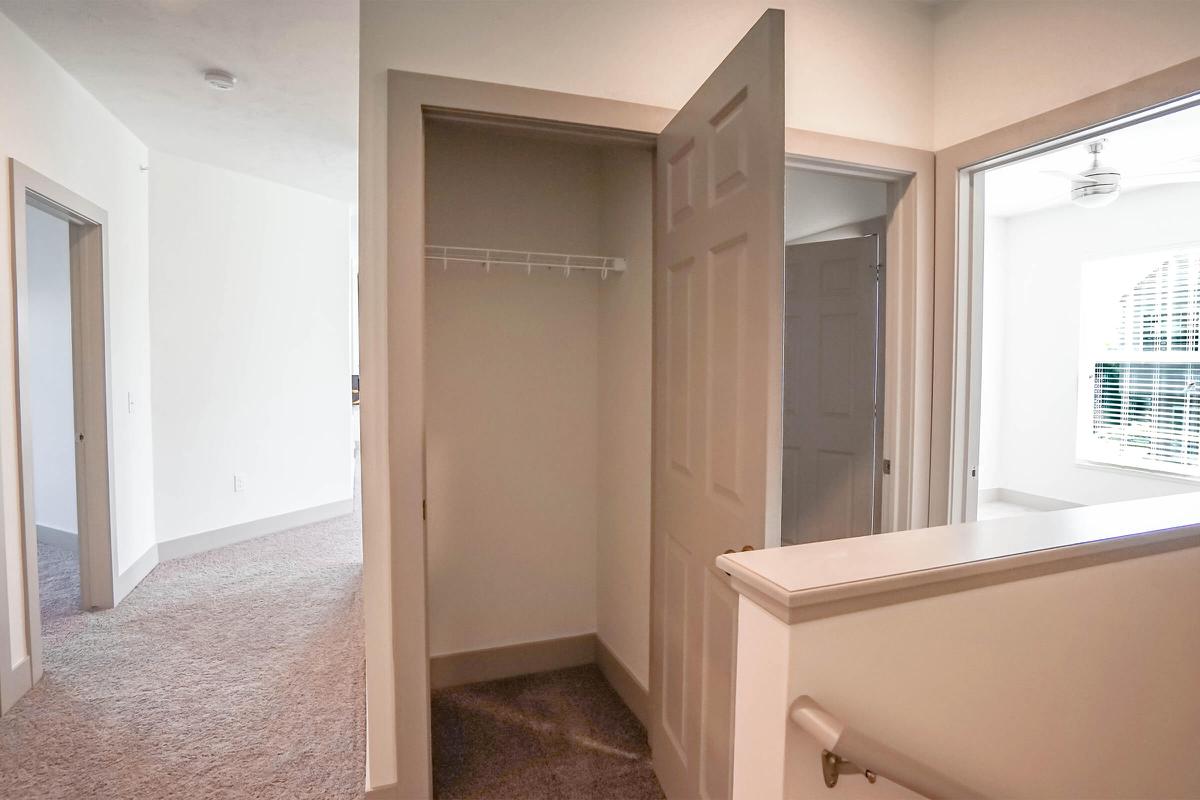 a room with a sink and a window